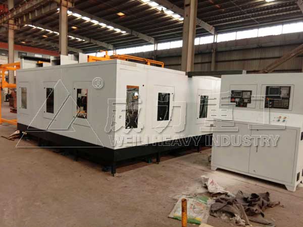 片式標準節(jié)數(shù)控專機客戶車間調(diào)試